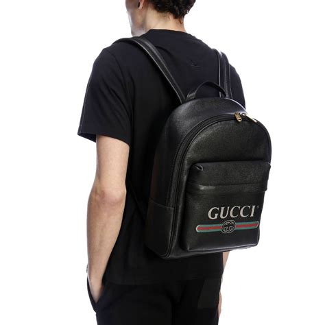 zaino squalo gucci|zaini in pelle gucci.